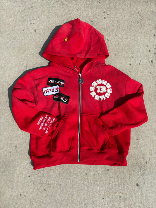 ROSE ZIP UP